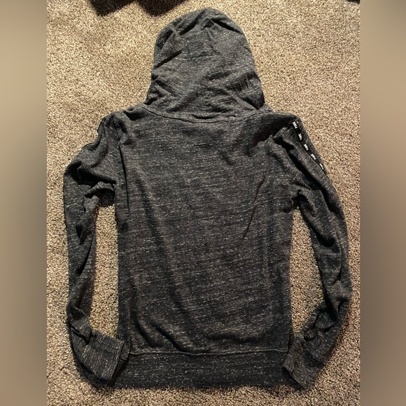 PINK Zip up hooded sweatshirt size small - Picture 3 of 3